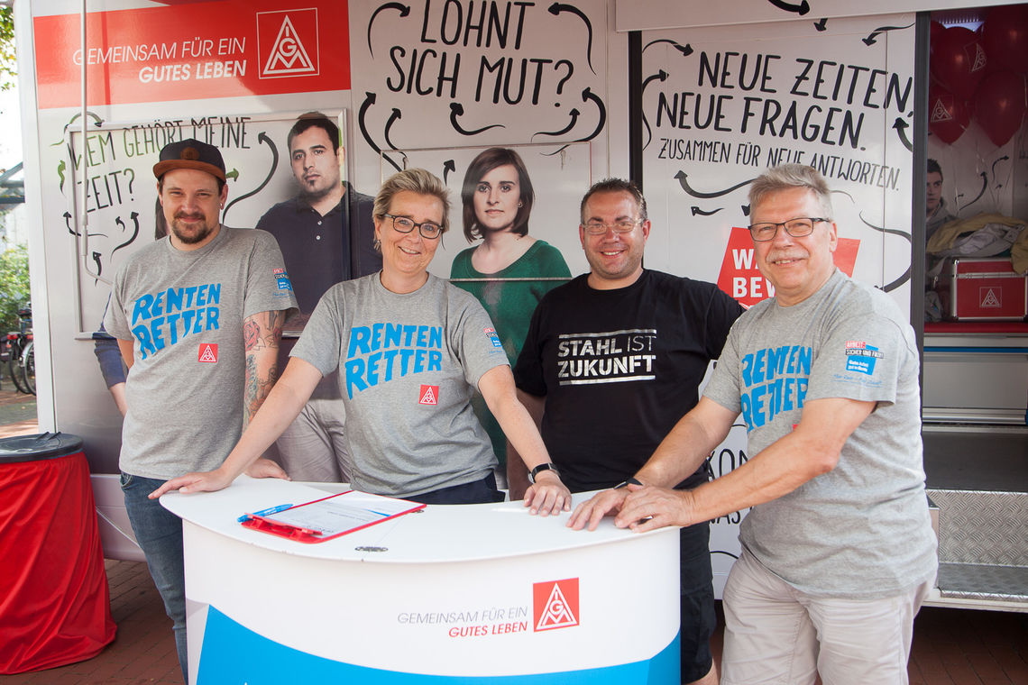 Roadshow zur Rente